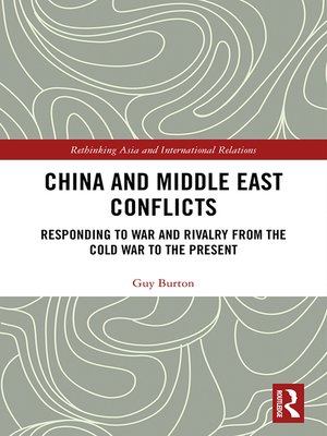cover image of China and Middle East Conflicts